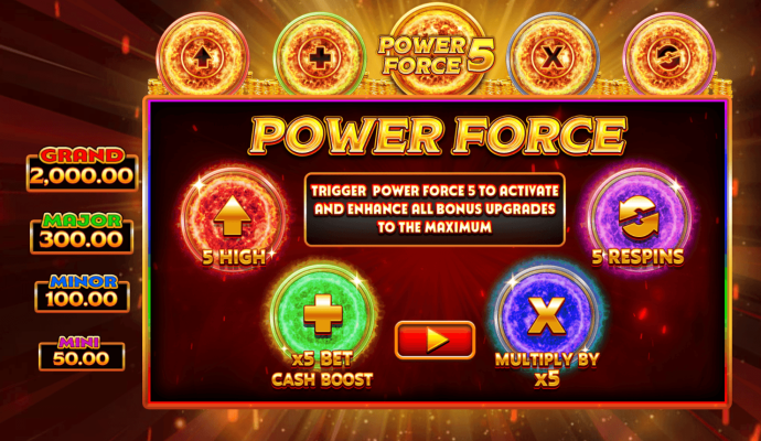 7s Fire Blitz Power Force 5™ Screenshot