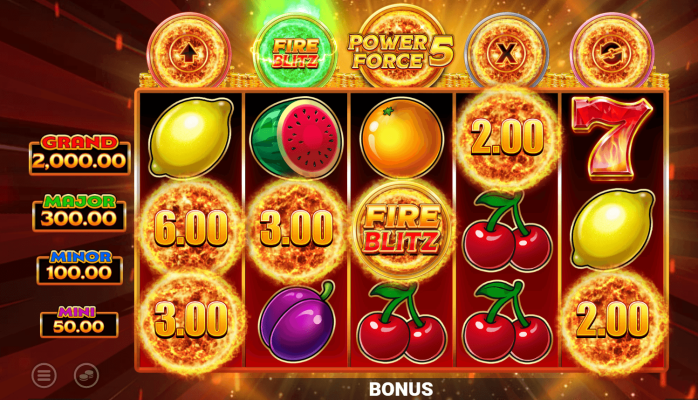 7s Fire Blitz Power Force 5™ Screenshot