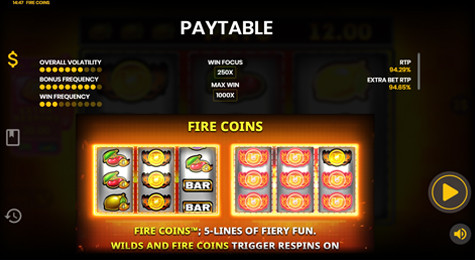 Fire Coins™ Screenshot