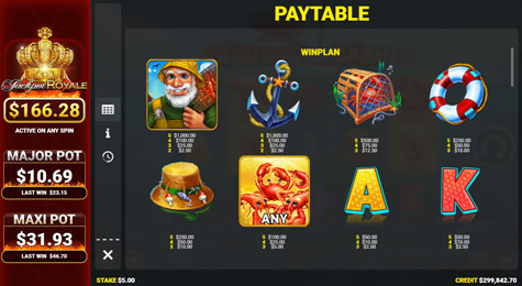 Crabbin' For Cash™ Extra Big Catch Jackpot Royale™ Screenshot