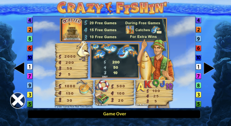 Crazy Fishin'™ Screenshot