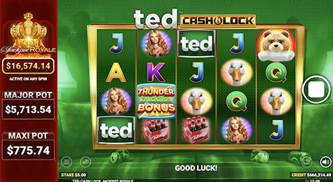 Ted™ Cash lock™ Jackpot Royale™ Screenshot