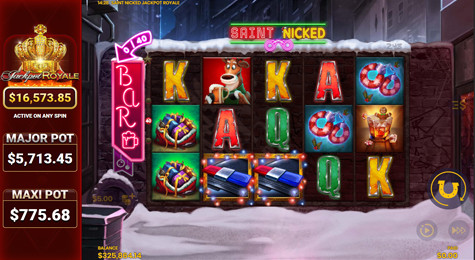 Saint Nicked™ Jackpot Royale™ Screenshot