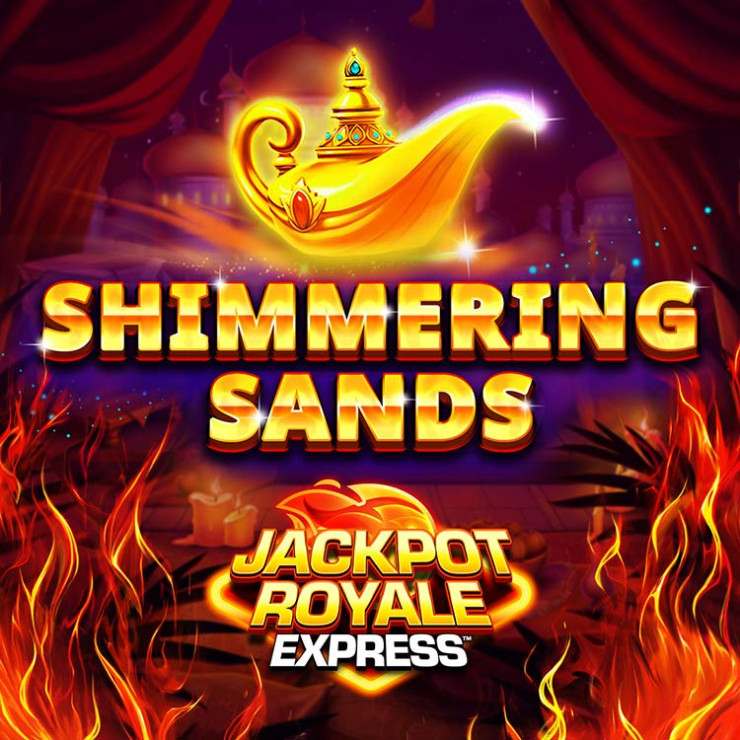 Shimmering Sands™ Jackpot Royale Express™