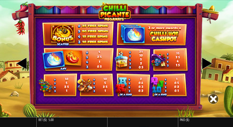 Chilli Picante™ Megaways™ Screenshot