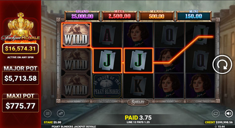 Peaky Blinders™ Jackpot Royale™ Screenshot