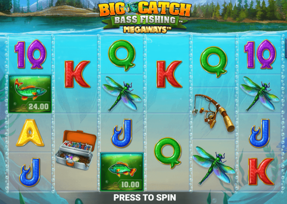 Big Catch Bass Fishin™ Megaways™ Jackpot Royale™ Screenshot
