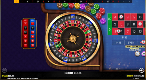 Deal or No Deal™ American Roulette Screenshot
