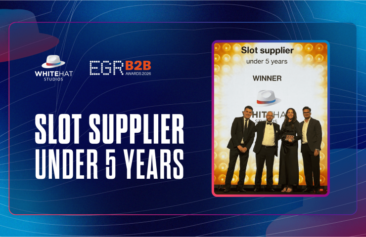 Named Slot Supplier - Under 5 Years at the EGR Global B2B Awards